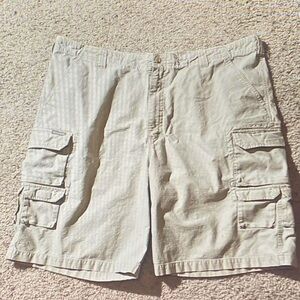 Men's Casual Cargo Shorts - Light Tan